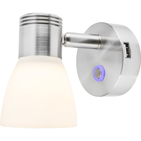 Sea - Dog Cabin Reading Light w/Touch Dimmer & USB Port - Get Tight Gear