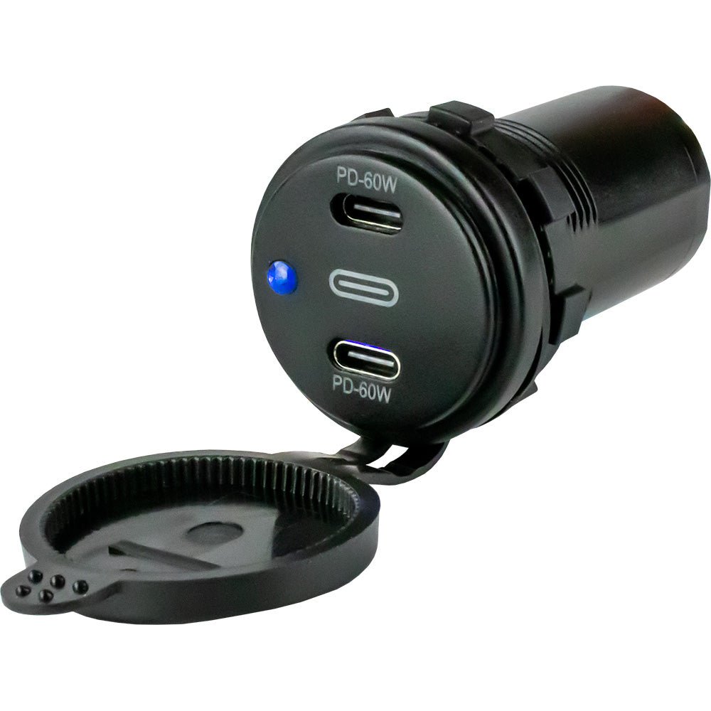 Sea - Dog Dual USB - C Power Socket - Get Tight Gear
