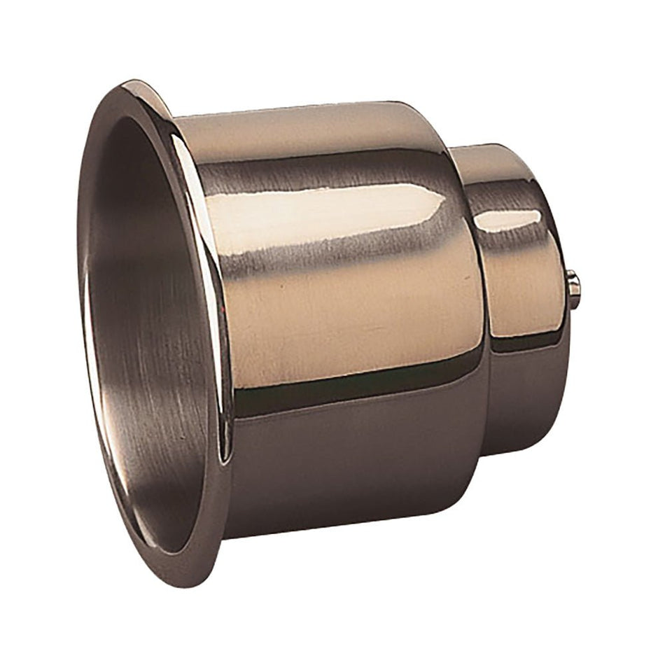 Sea - Dog Flush Mount Combo Drink Holder w/Drain Fitting - Stamped 304 Stainless Steel - Get Tight Gear
