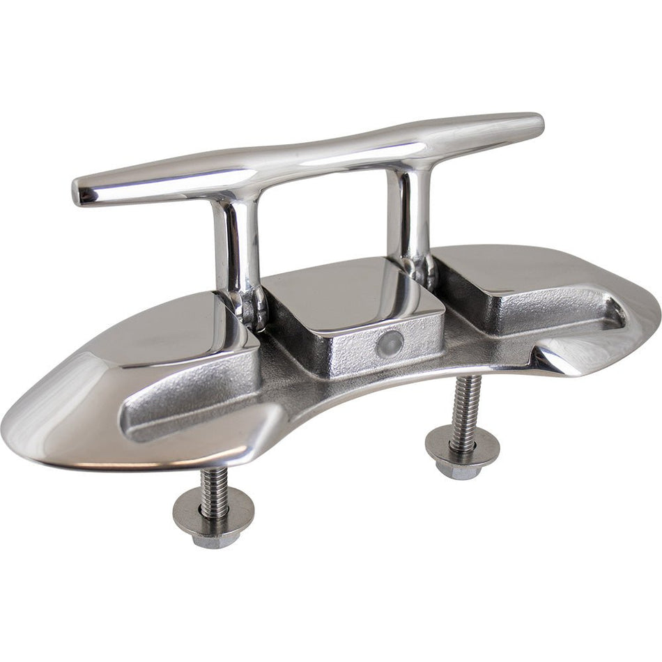 Sea - Dog Folding Stud Mount Cleat - 4 - 1/2" - Investment Cast 316 Stainless Steel - Get Tight Gear