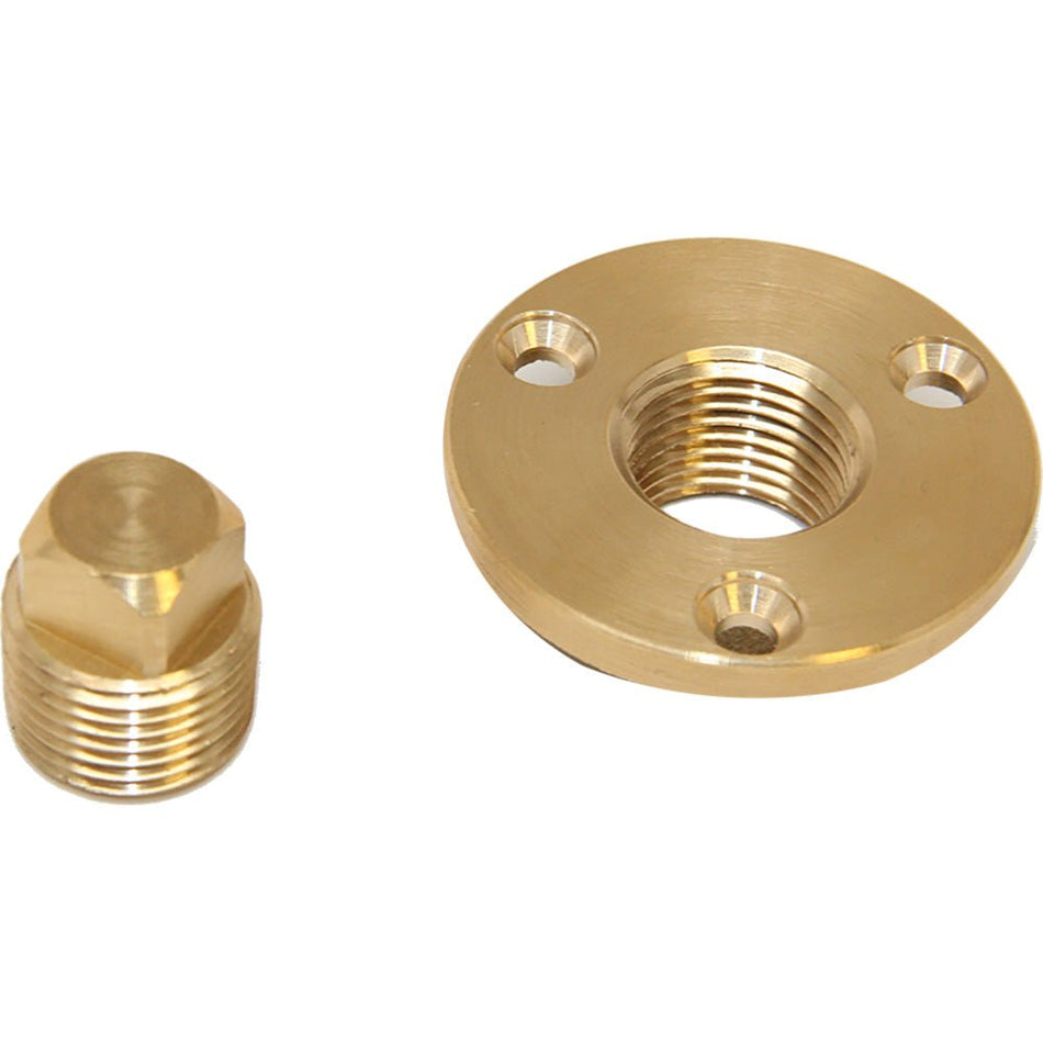 Sea - Dog Garboard Drain & Plug - Machined Bronze - Get Tight Gear