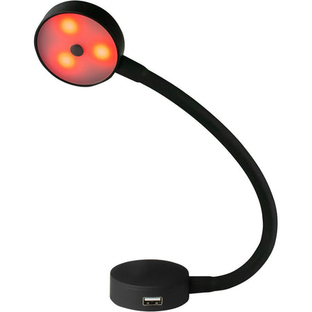 Sea - Dog LED Flex Neck Day/Night Light w/USB Socket - Red & White Light - Get Tight Gear