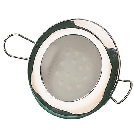 Sea - Dog LED Overhead Light 2 - 7/16" - Brushed Finish - 60 Lumens - Frosted Lens - Stamped 304 Stainless Steel - Get Tight Gear