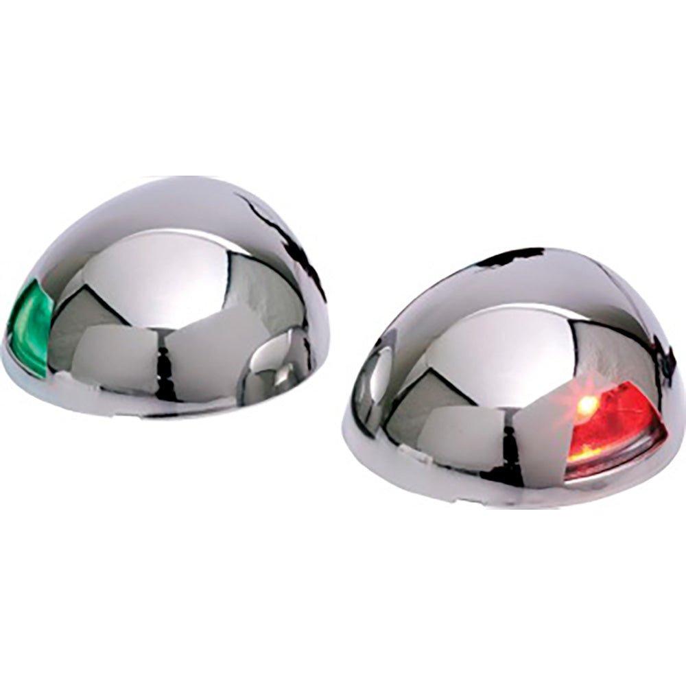 Sea - Dog LED Top Mount Side Lights - Stamped 304 Stainless Steel Housing/Investment Cast 316 Stainless Steel Base - Get Tight Gear