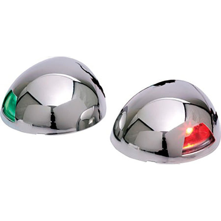 Sea - Dog LED Top Mount Side Lights - Stamped 304 Stainless Steel Housing/Investment Cast 316 Stainless Steel Base - Get Tight Gear