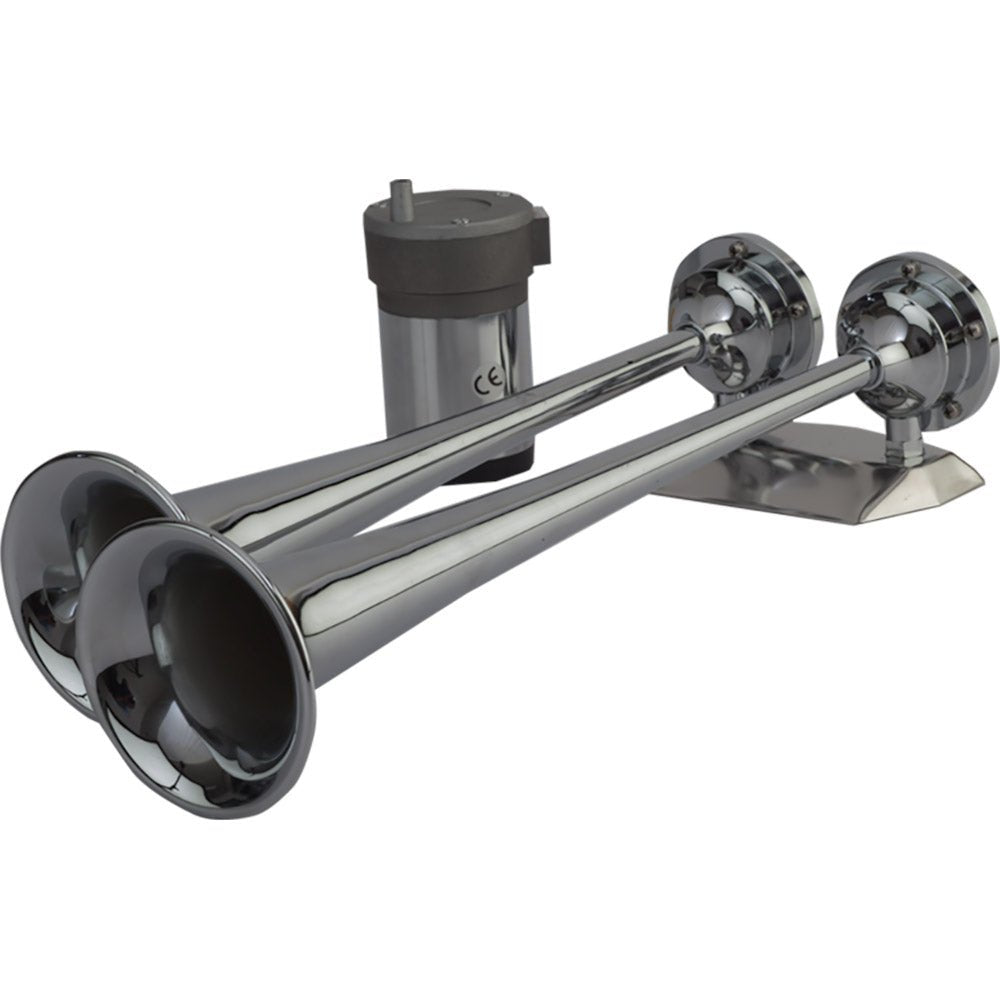 Sea - Dog MaxBlast Air Horn - Dual Trumpet - Get Tight Gear