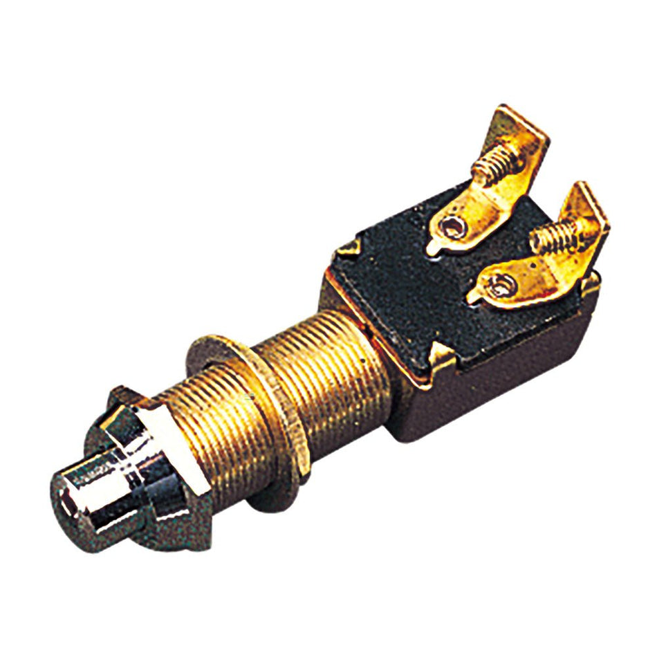 Sea - Dog Momentary Push Button Switch - Stamped Brass - Get Tight Gear