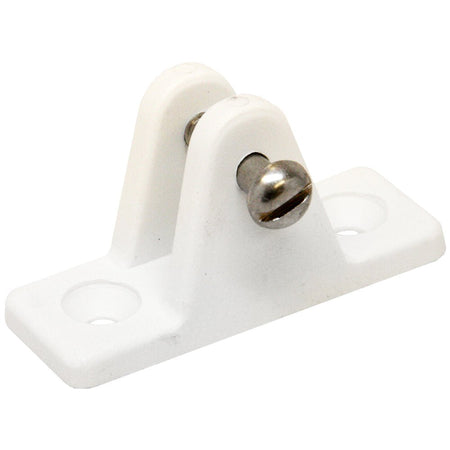 Sea - Dog Nylon Angled Deck Hinge - White - Get Tight Gear