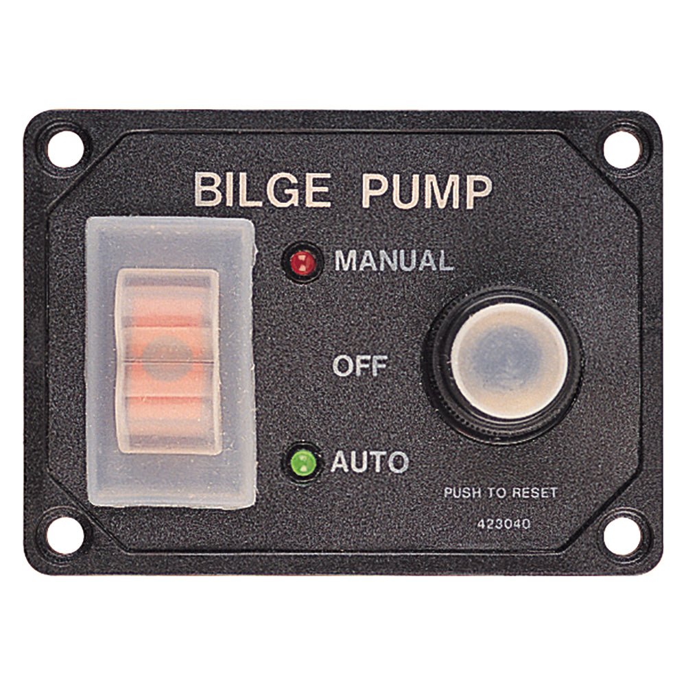 Sea - Dog Splash Guard Bilge Pump Panel w/Circuit - Get Tight Gear