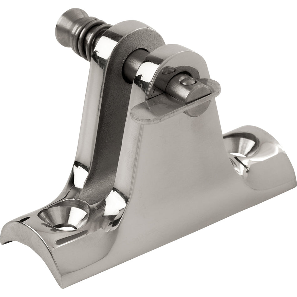 Sea - Dog Stainless Steel 90 Concave Base Deck Hinge - Removable Pin - Get Tight Gear
