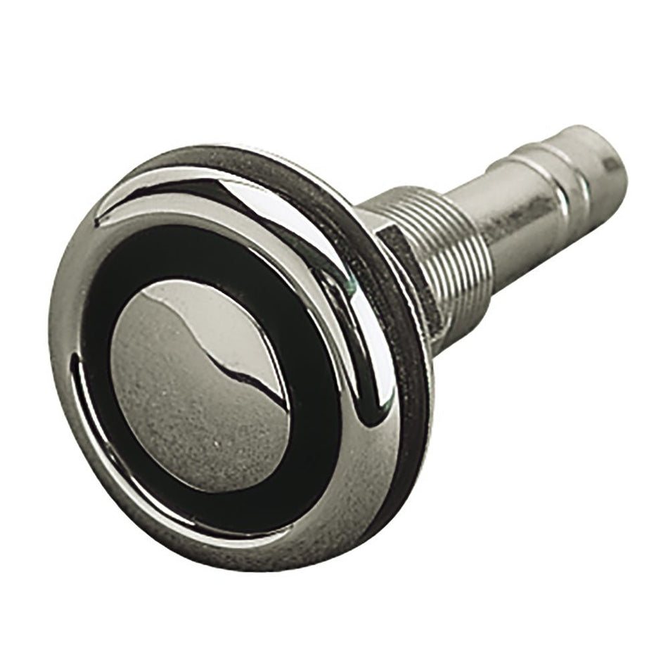 Sea - Dog Stainless Steel Flush Mount Gas Tank Vent 5/8" Hose - Straight - Get Tight Gear