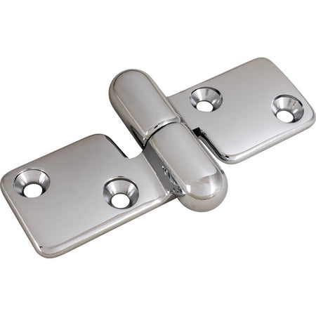 Sea - Dog Take - Apart Hinge - Forged Brass Chrome - Plated - Get Tight Gear