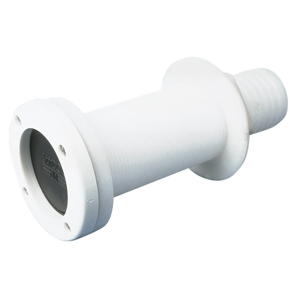 Sea - Dog Thru - Hull w/Scupper Valve - Injection Molded Acetel - Get Tight Gear