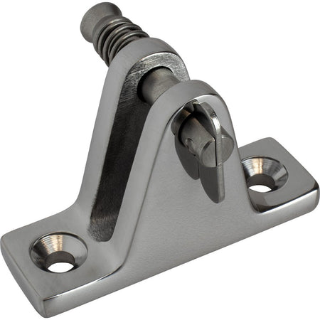 Sea - Dog Top Mount Hinge Fitting - Investment Cast 316 Stainless Steel - 90 Degree - Get Tight Gear