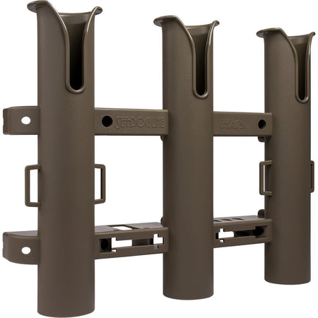 Sea - Dog Triple Threat Three Pole Rod Holder - Flat Dark Earth - Get Tight Gear