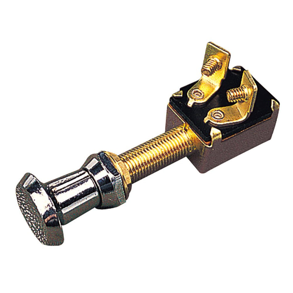 Sea - Dog Two - Position On - Off Push - Pull Switch - Stamped Brass - Get Tight Gear