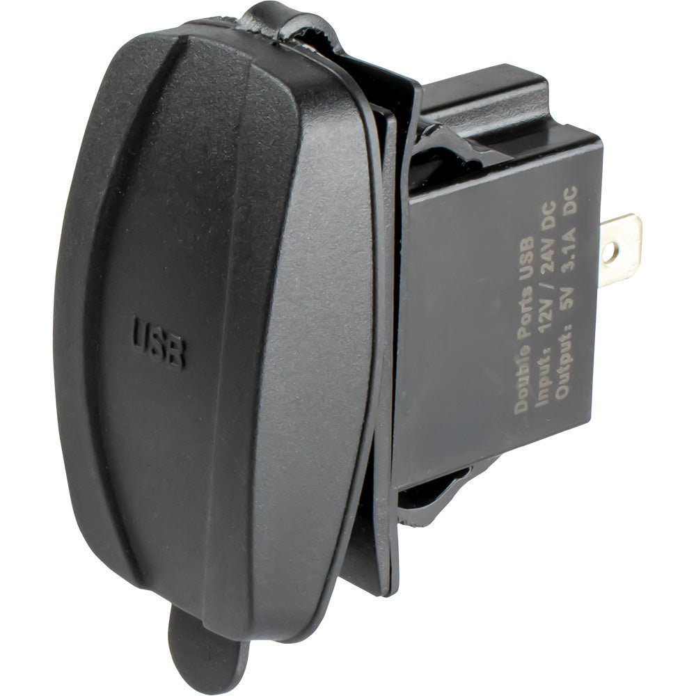 Sea - Dog USB & USB - C Rocker Switch Style Power Socket - Get Tight Gear