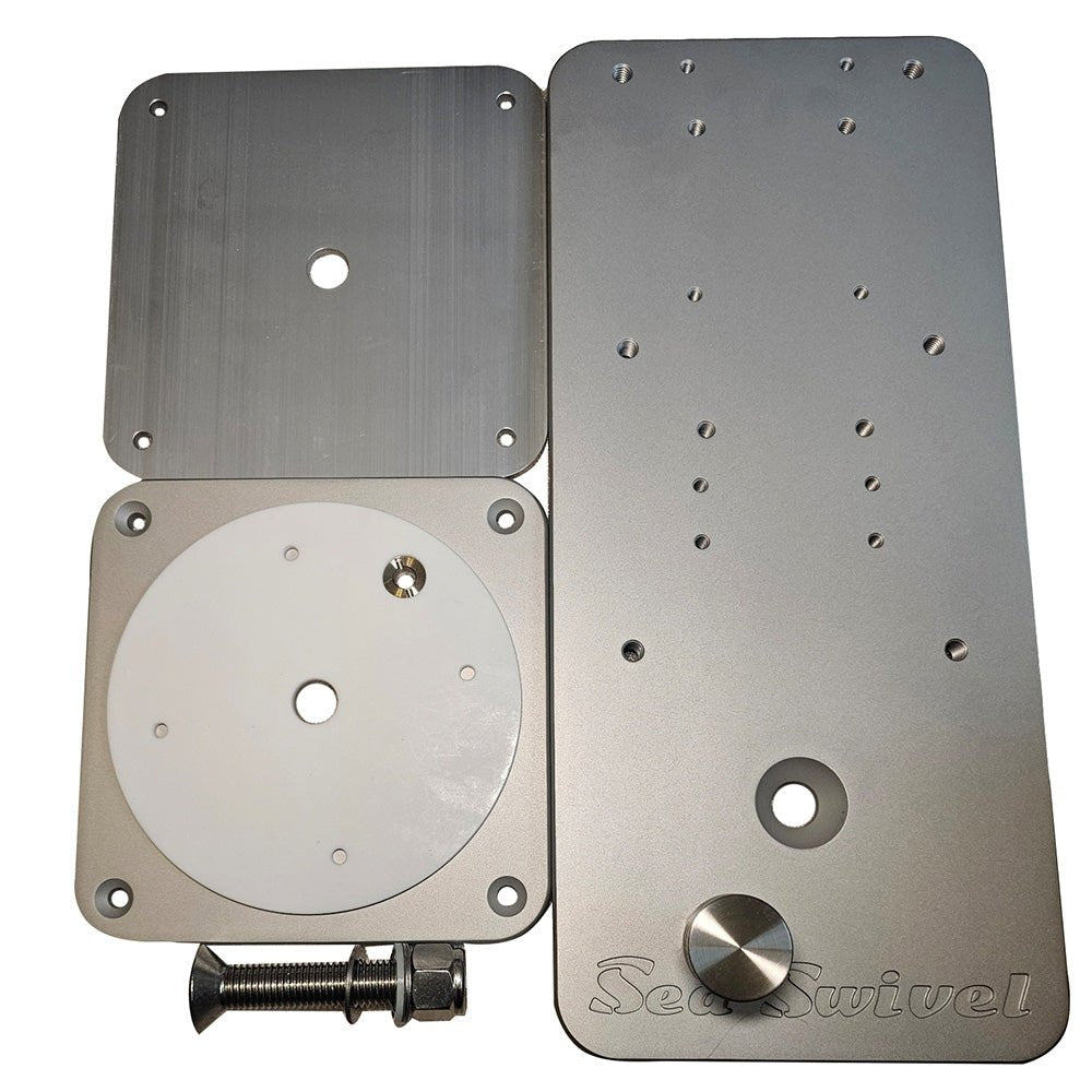 Sea Swivel Trolling Motor Mount f/Minn Kota, Garmin, Rhodan, & Power Pole Bow - Mount Trolling Motors - Get Tight Gear