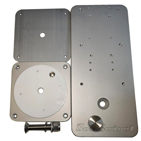 Sea Swivel Trolling Motor Mount f/Minn Kota, Garmin, Rhodan, & Power Pole Bow - Mount Trolling Motors - Get Tight Gear