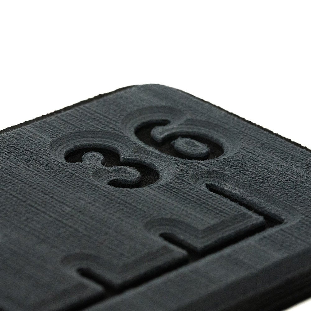 SeaDek 36 Routed Ruler - 6mm - Brushed Texture - Dark Grey/Black - Get Tight Gear