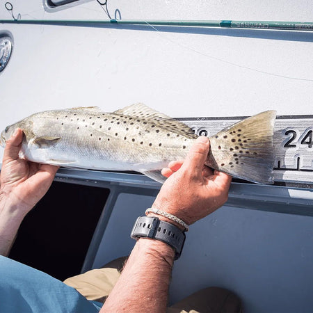 SeaDek 36 Routed Ruler - 6mm - Brushed Texture - Storm Grey/Bimini Blue - Get Tight Gear