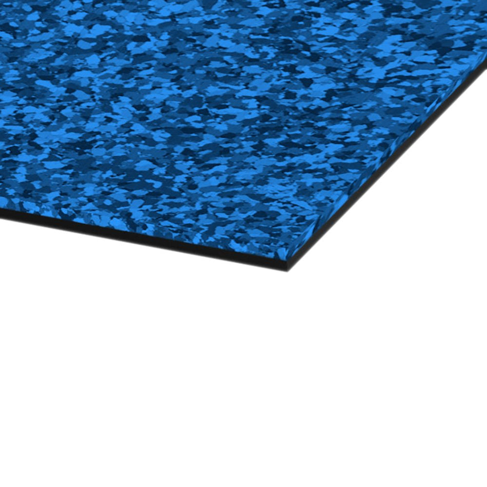SeaDek 40" x 80" 6mm Two Color Full Sheet - Brushed Texture - Aqua Camo/Black (1016mm x 2032mm x 6mm) - Get Tight Gear