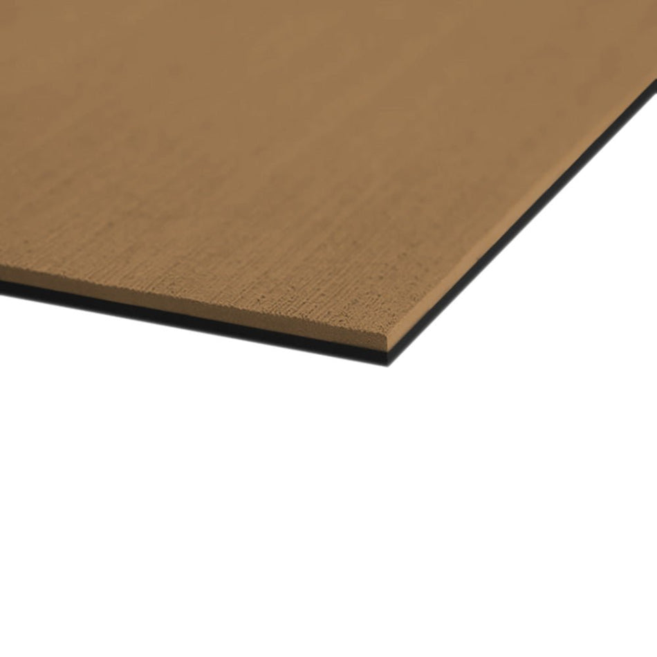 SeaDek 40" x 80" 6mm Two Color Full Sheet - Brushed Texture - Mocha/Black (1016mm x 2032mm x 6mm) - Get Tight Gear