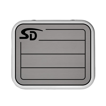 SeaDek YETI Roadie 24 Teak Cooler Pad - 6mm - Storm Grey/Black - Get Tight Gear