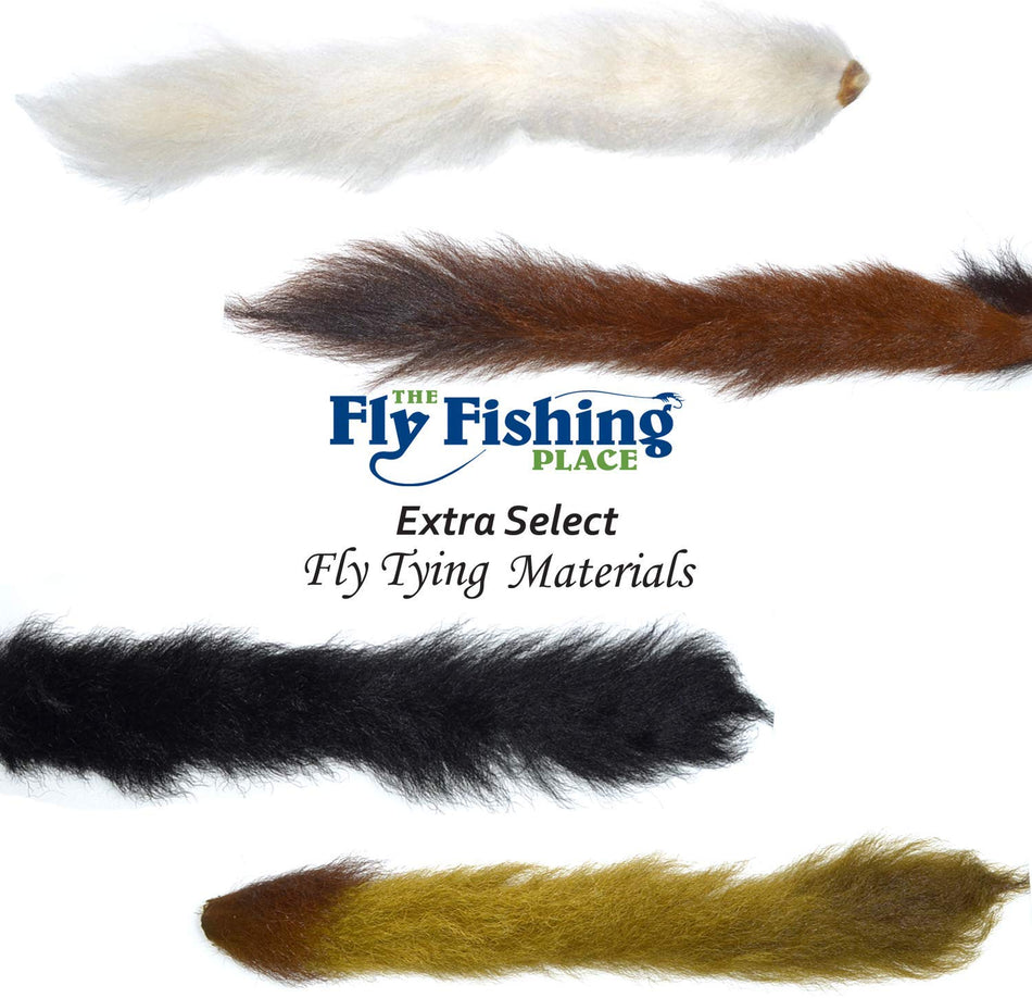 Select Grade Calf Tails - Kiptails - Master Pack - 4 Colors - Natural White Black Brown Olive - Get Tight Gear