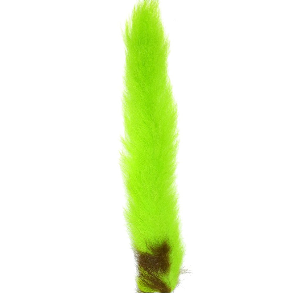 Select Grade Calf Tails - Kiptails - Master Pack - 4 Fluorescent Colors - White Fire Orange Chartreuse Red - Get Tight Gear
