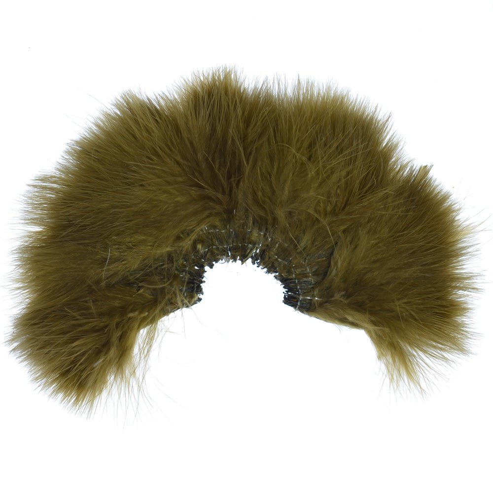 Select Strung Long Spey Marabou Master Pack - 4 Colors - White Dark Brown Sculpin Olive Black - Get Tight Gear