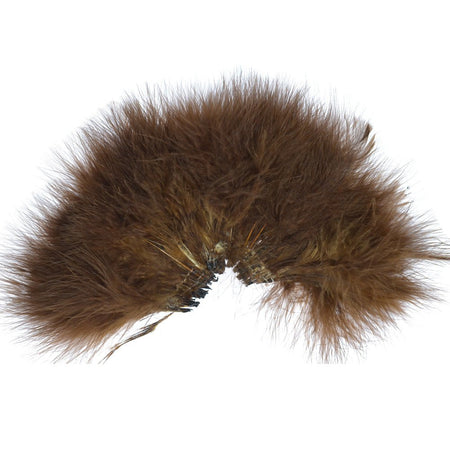 Select Strung Long Spey Marabou Master Pack - 4 Colors - White Dark Brown Sculpin Olive Black - Get Tight Gear