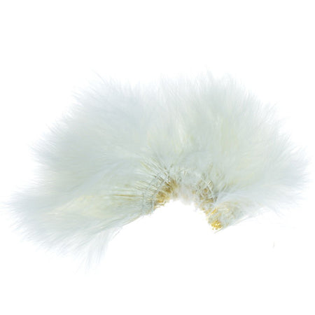 Select Strung Long Spey Marabou Master Pack - 4 Colors - White Dark Brown Sculpin Olive Black - Get Tight Gear