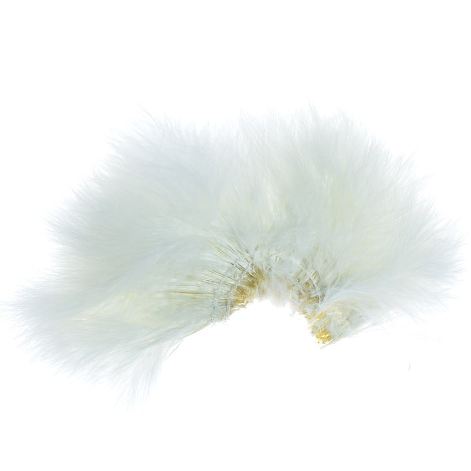 Select Strung Long Spey Marabou Master Pack - 4 Colors - White Dark Brown Sculpin Olive Black - Get Tight Gear