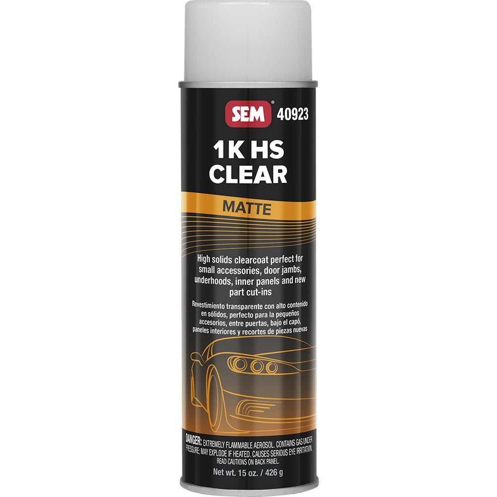 SEM 1K HS Clear - 20oz Aerosol Can - Matte Finish - Get Tight Gear