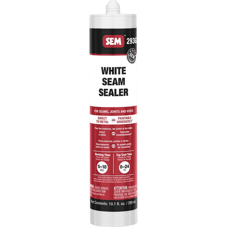 SEM 1K Seam Sealer - 10.1oz Tube - White - Get Tight Gear