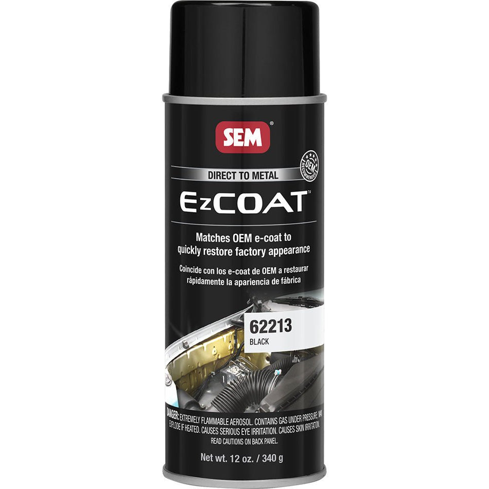 SEM Ez Coat - 16oz Aerosol Can - Black - Get Tight Gear