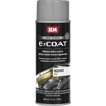 SEM Ez Coat - 16oz Aerosol Can - Grey - Get Tight Gear