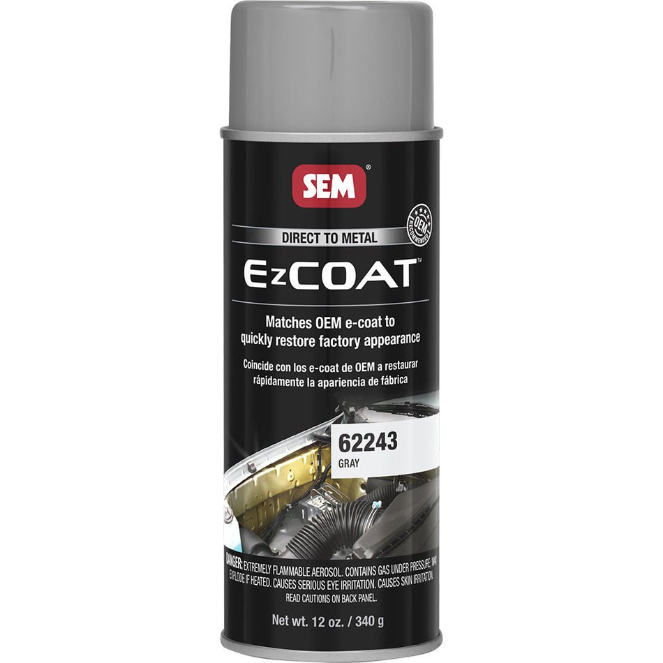 SEM Ez Coat - 16oz Aerosol Can - Grey - Get Tight Gear