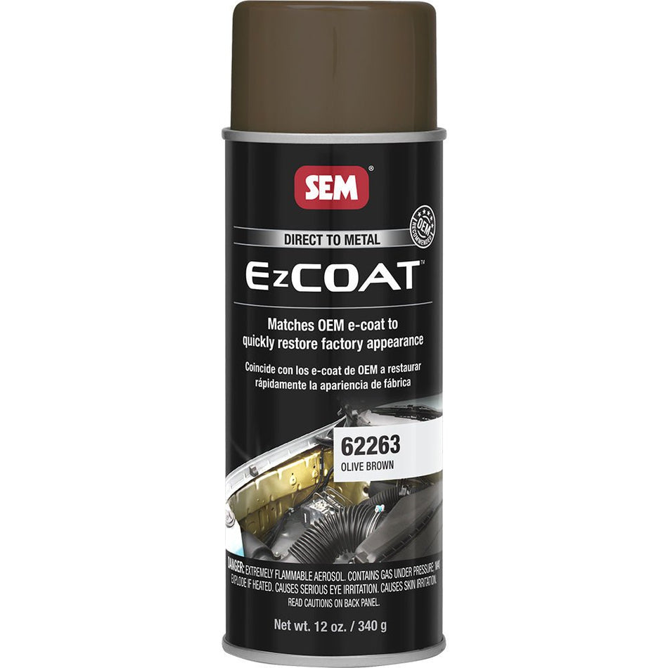 SEM Ez Coat - 16oz Aerosol Can - Olive Brown - Get Tight Gear