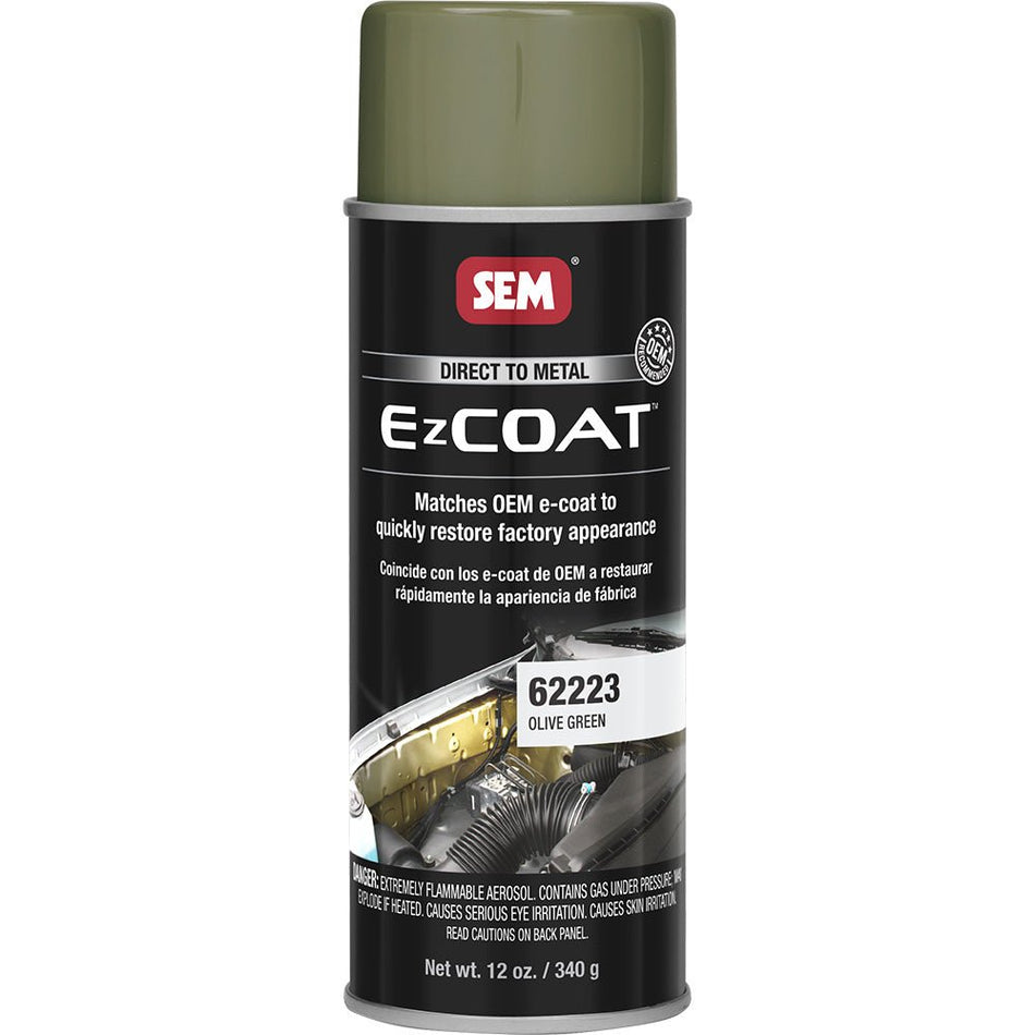 SEM Ez Coat - 16oz Aerosol Can - Olive Green - Get Tight Gear