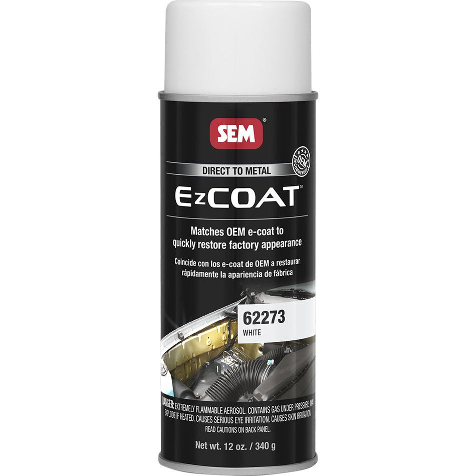 SEM Ez Coat - 16oz Aerosol Can - White - Get Tight Gear