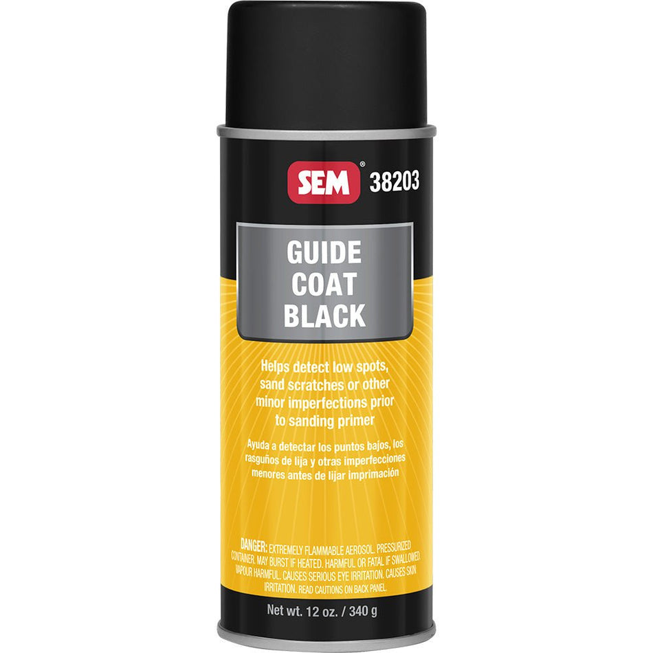 SEM Guide Coat - 16oz Aerosol Can - Black - Get Tight Gear