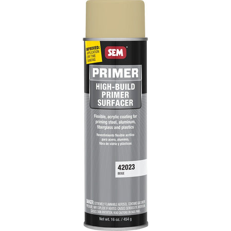 SEM High - Build Primer Surfacer - 20oz Aerosol Can - Beige - Get Tight Gear