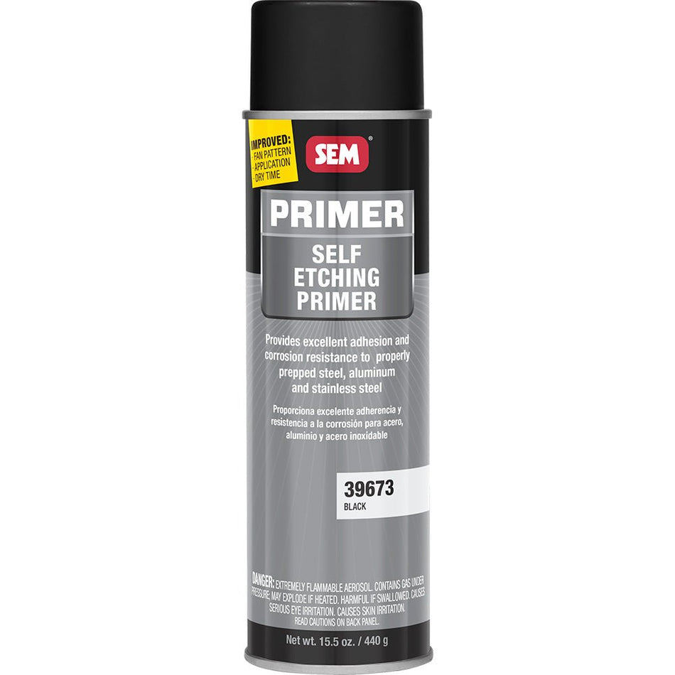 SEM Self Etching Primer - 20oz Aerosol Can - Black - Get Tight Gear