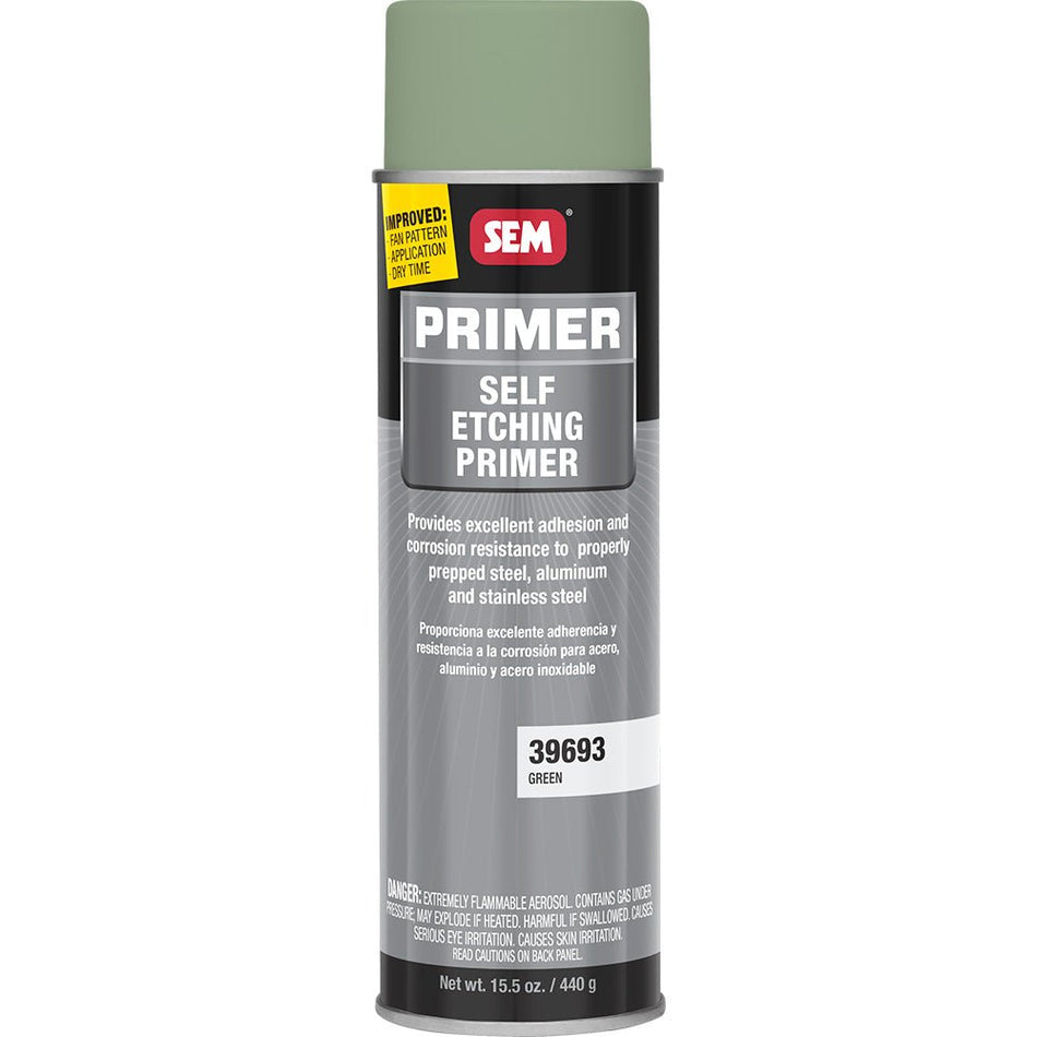 SEM Self Etching Primer - 20oz Aerosol Can - Green - Get Tight Gear