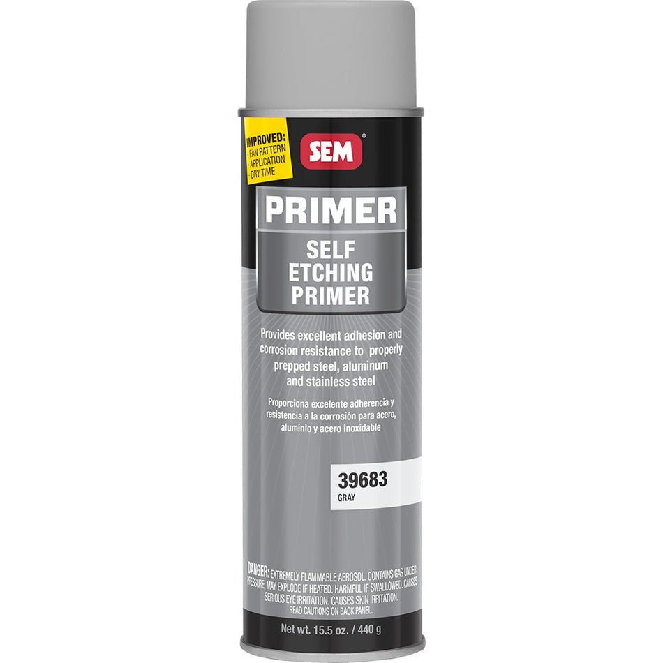 SEM Self Etching Primer - 20oz Aerosol Can - Grey - Get Tight Gear