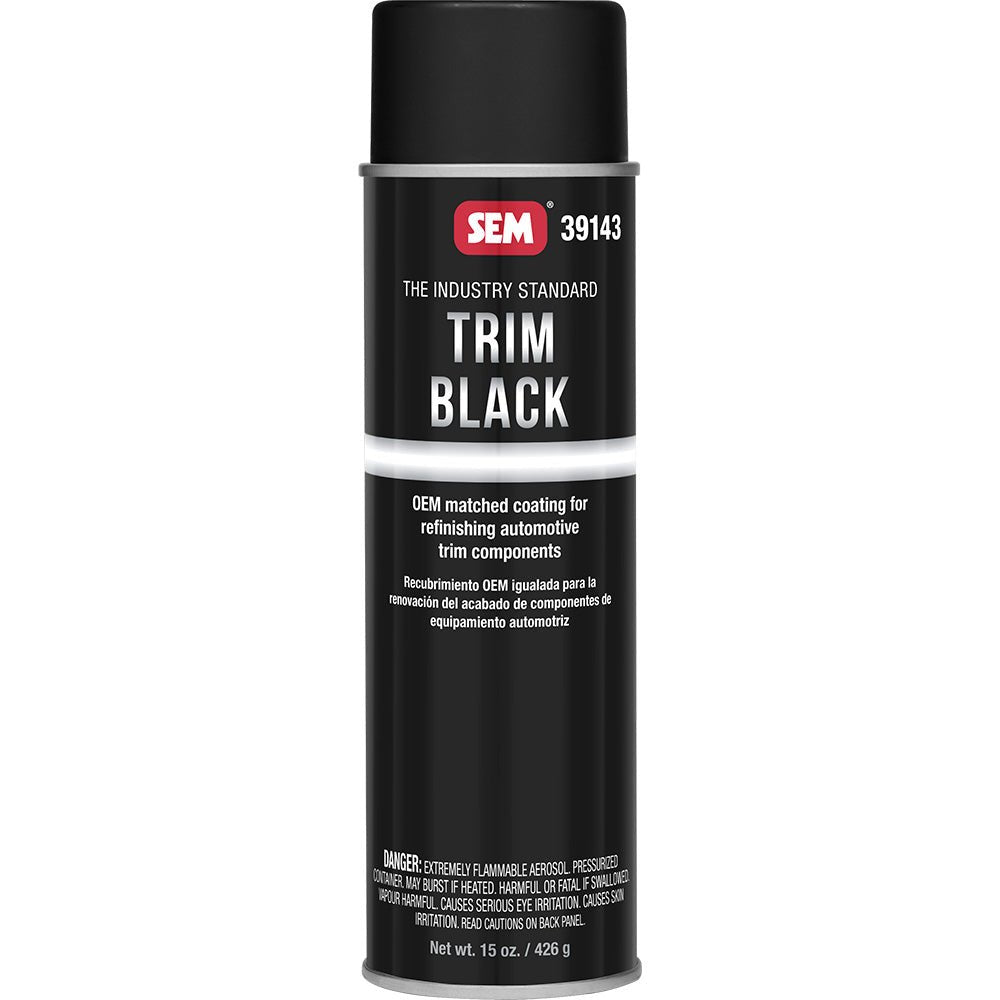 SEM Trim Black - 20oz Aerosol Can - Get Tight Gear