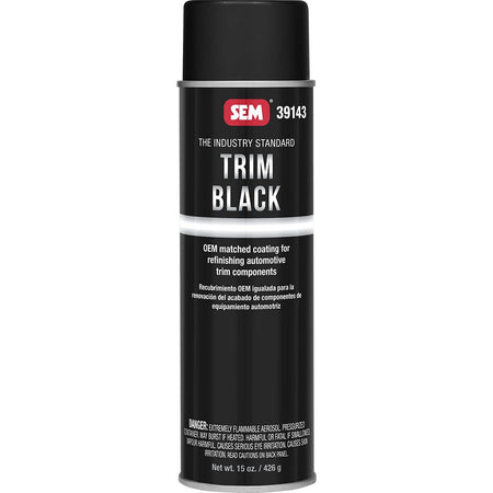SEM Trim Black - 20oz Aerosol Can - Get Tight Gear