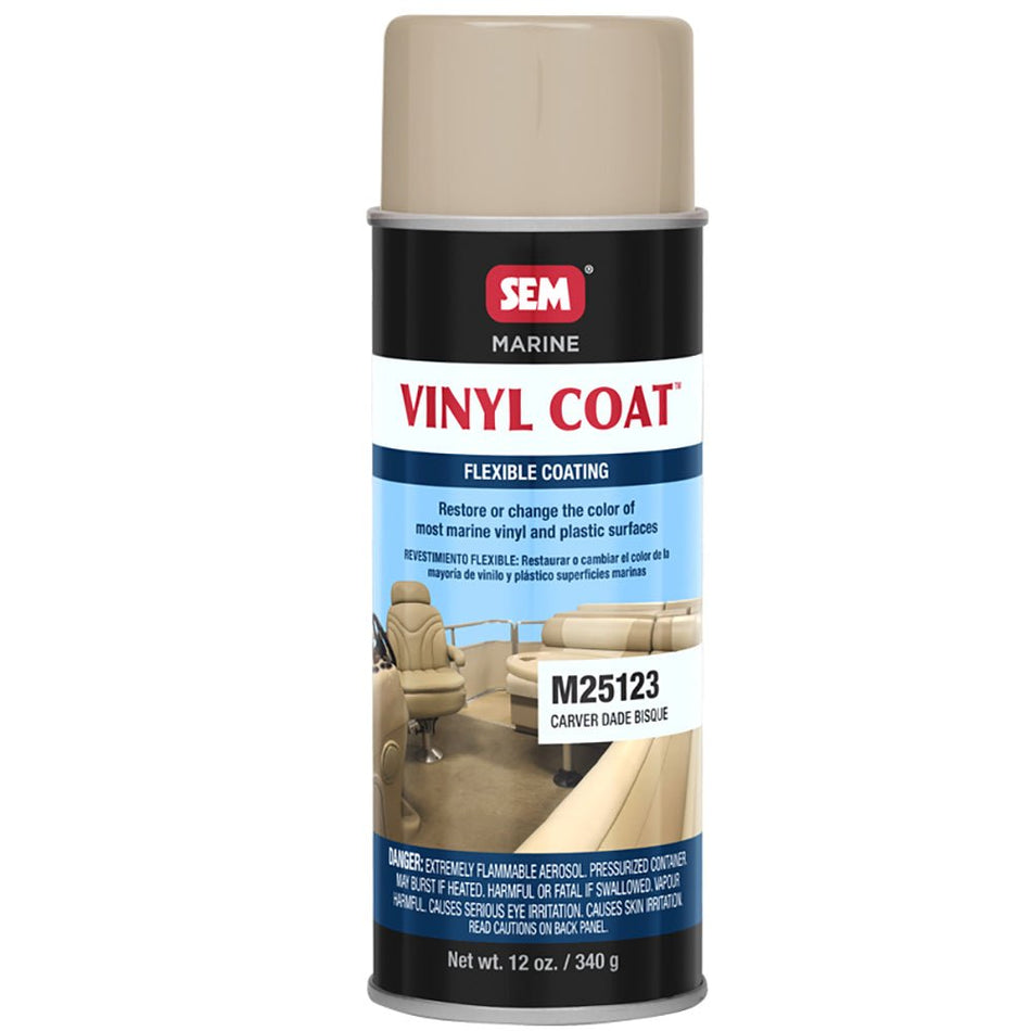 SEM Vinyl Coat - Carver Dade Bisque - 12oz - Get Tight Gear